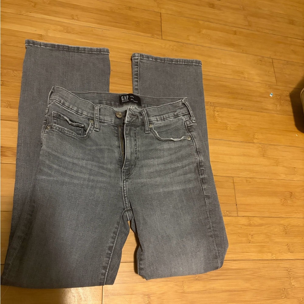 GAP womens Gray Denim Jeans babyboot